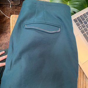 Lululemon Straight leg trousers - forest green